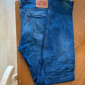 Mens Levi Athletic Fit Denim